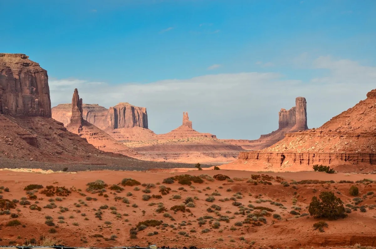 Sonoran Desert landscape in the Phoenix Valley
